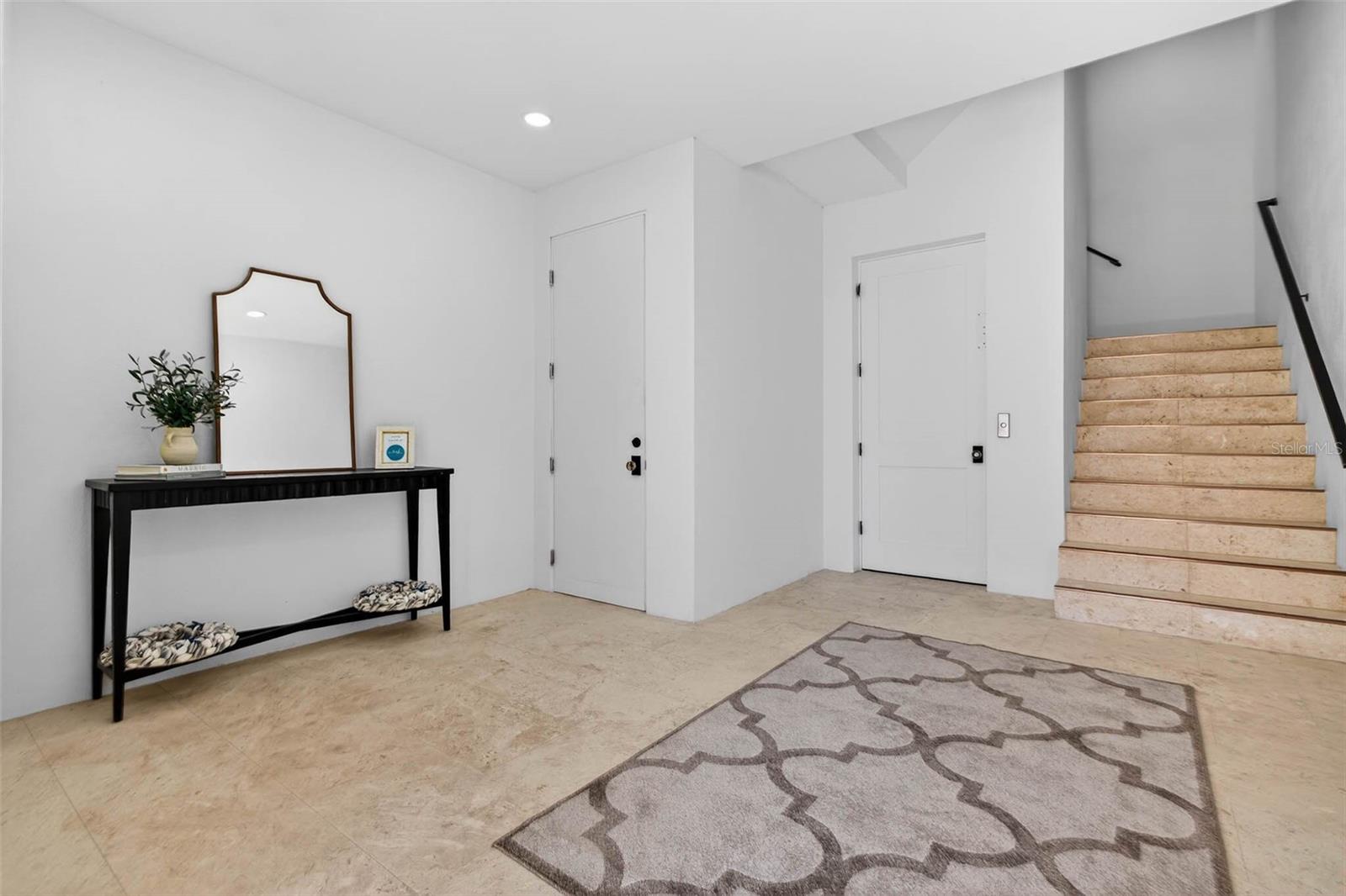 Entry Foyer with elevator access.