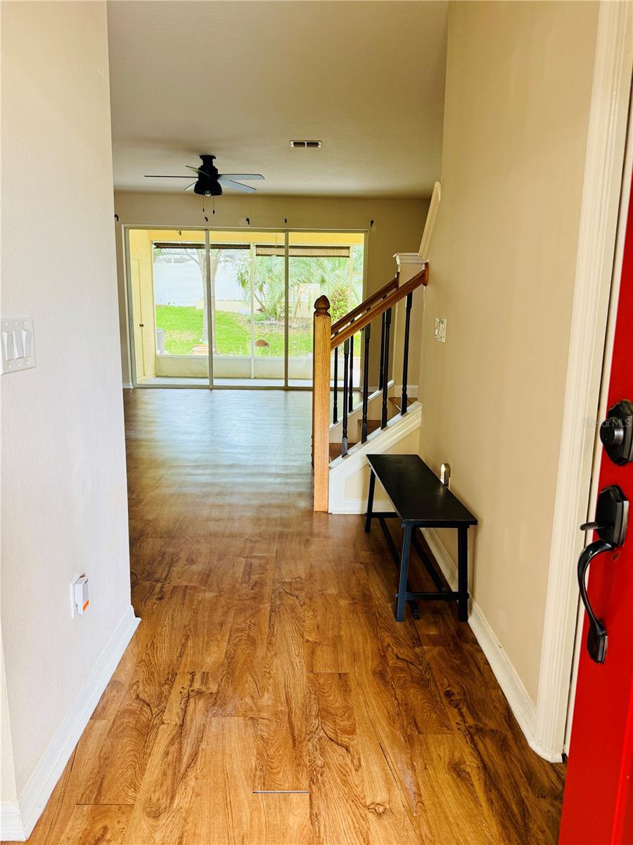 View from the main door