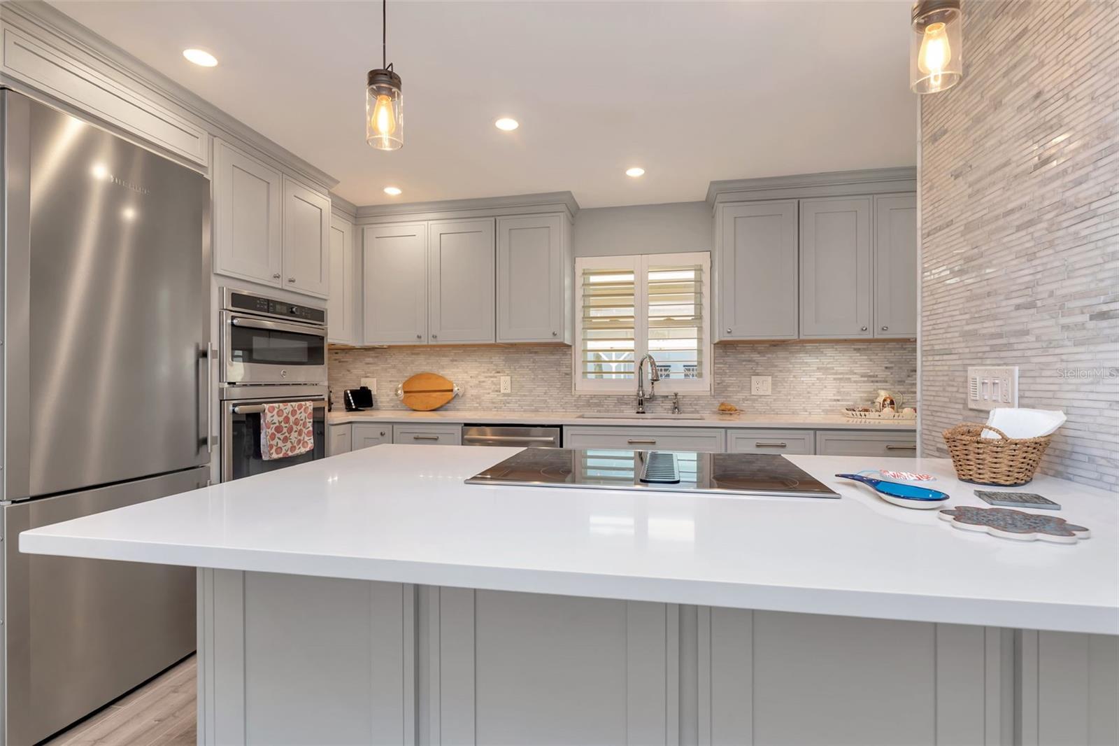 close up of breakfast bar