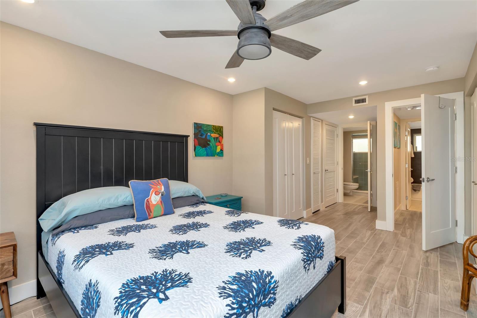 Primary bedroom with en-suite bathroom