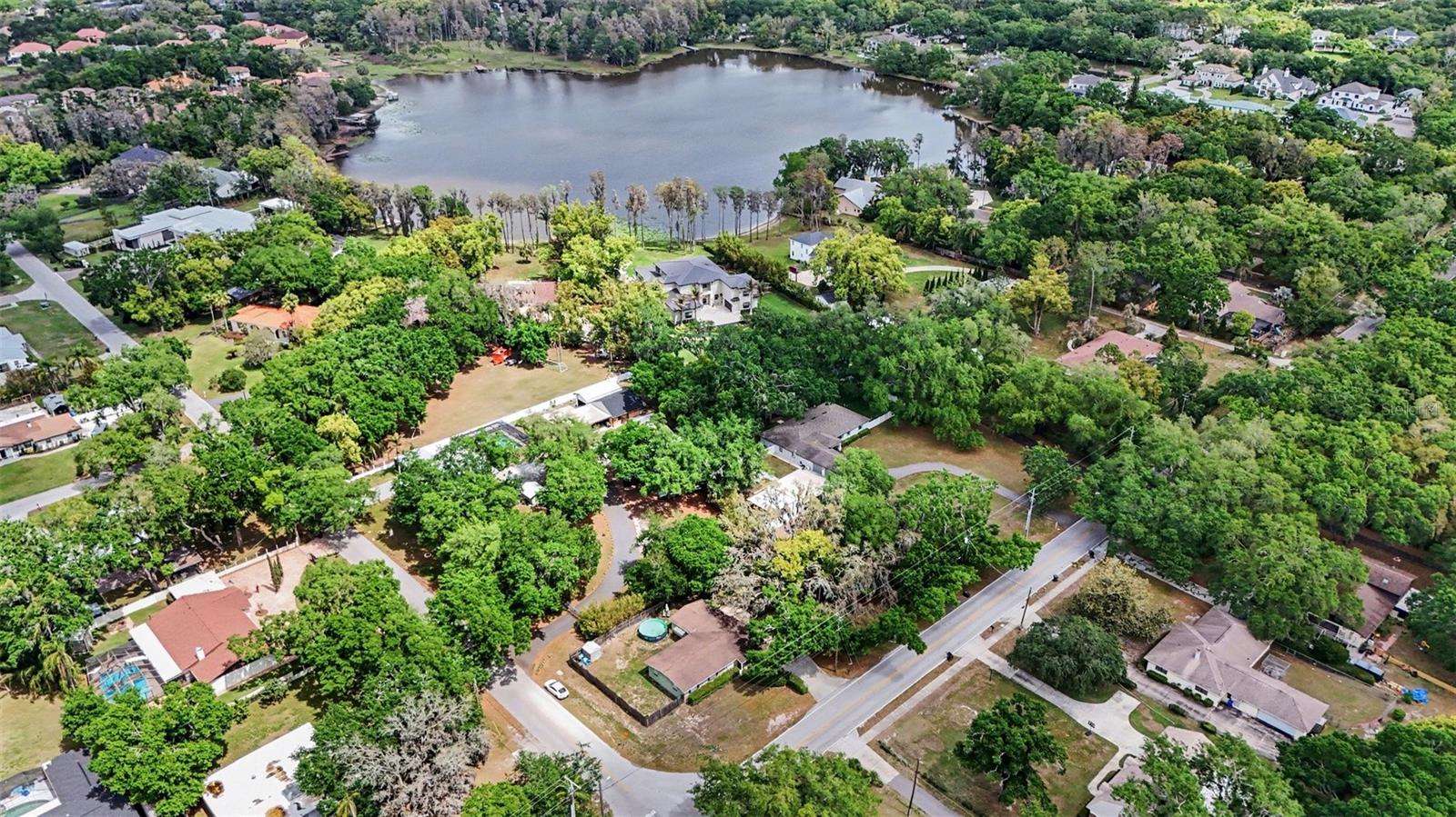 Ariel view of Byrd Lake