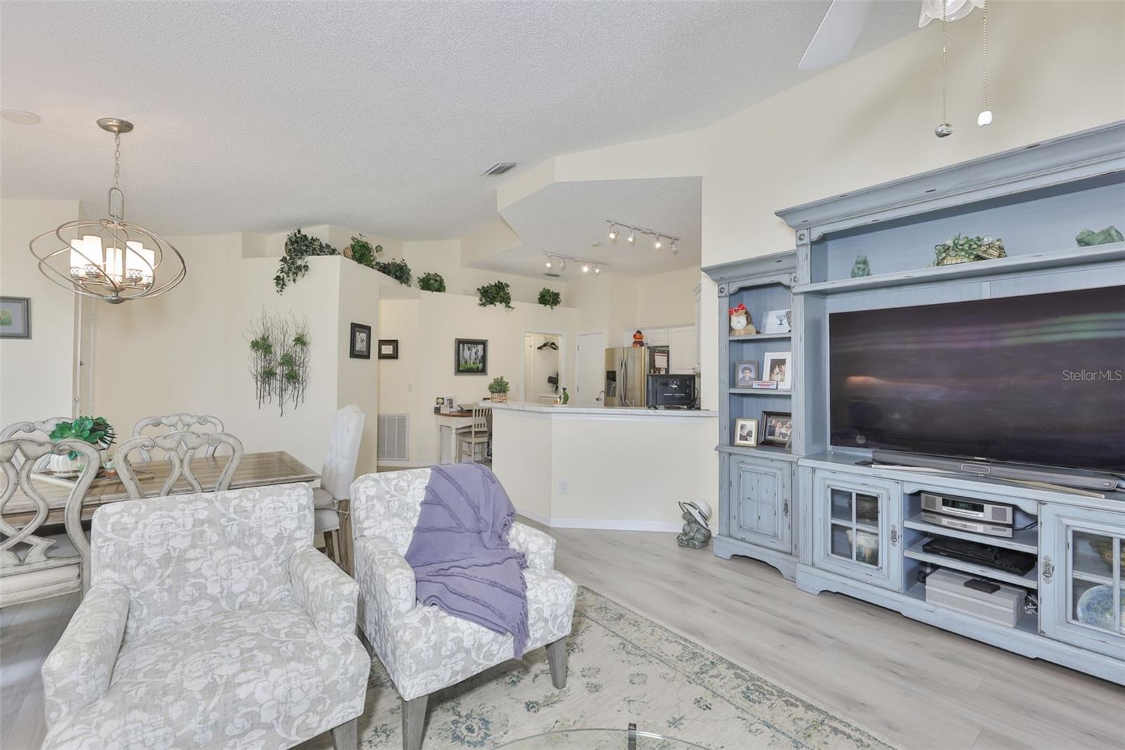 Great room looking towards kitchen