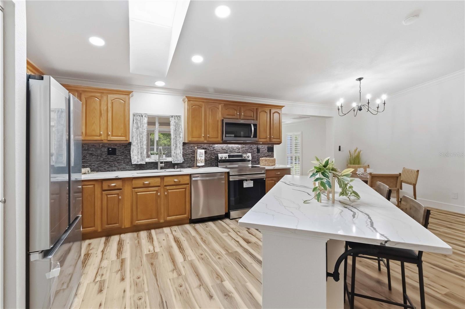 Kitchen with Skylight
