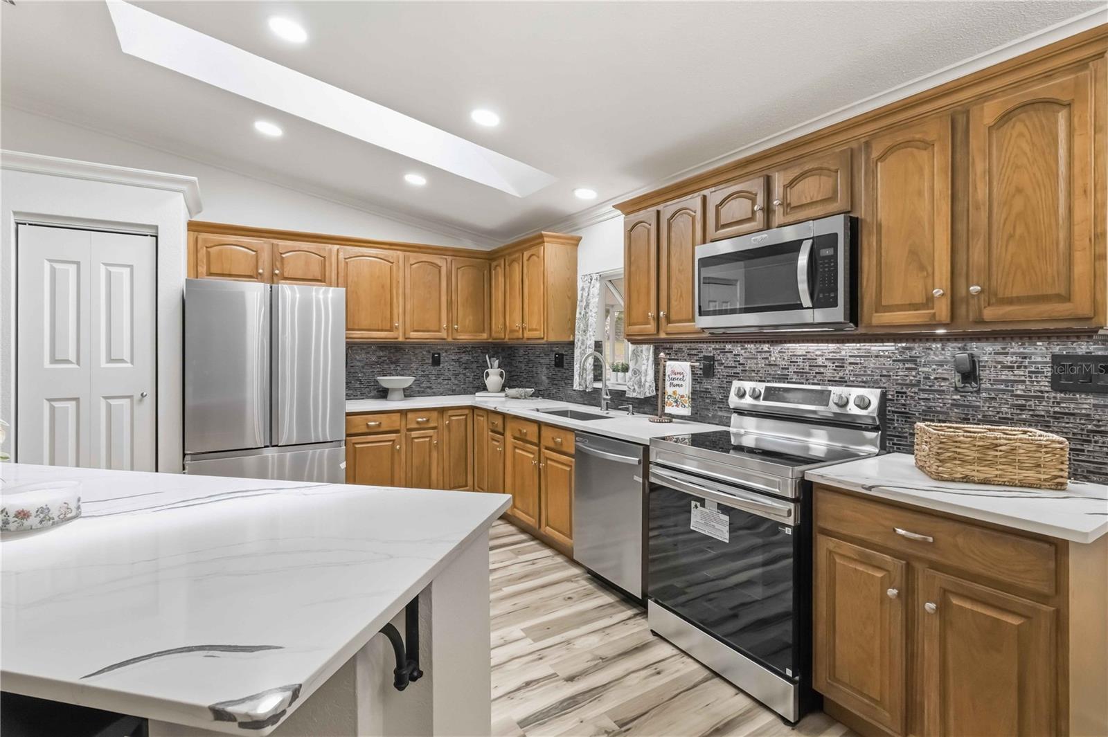 Kitchen with Skylight
