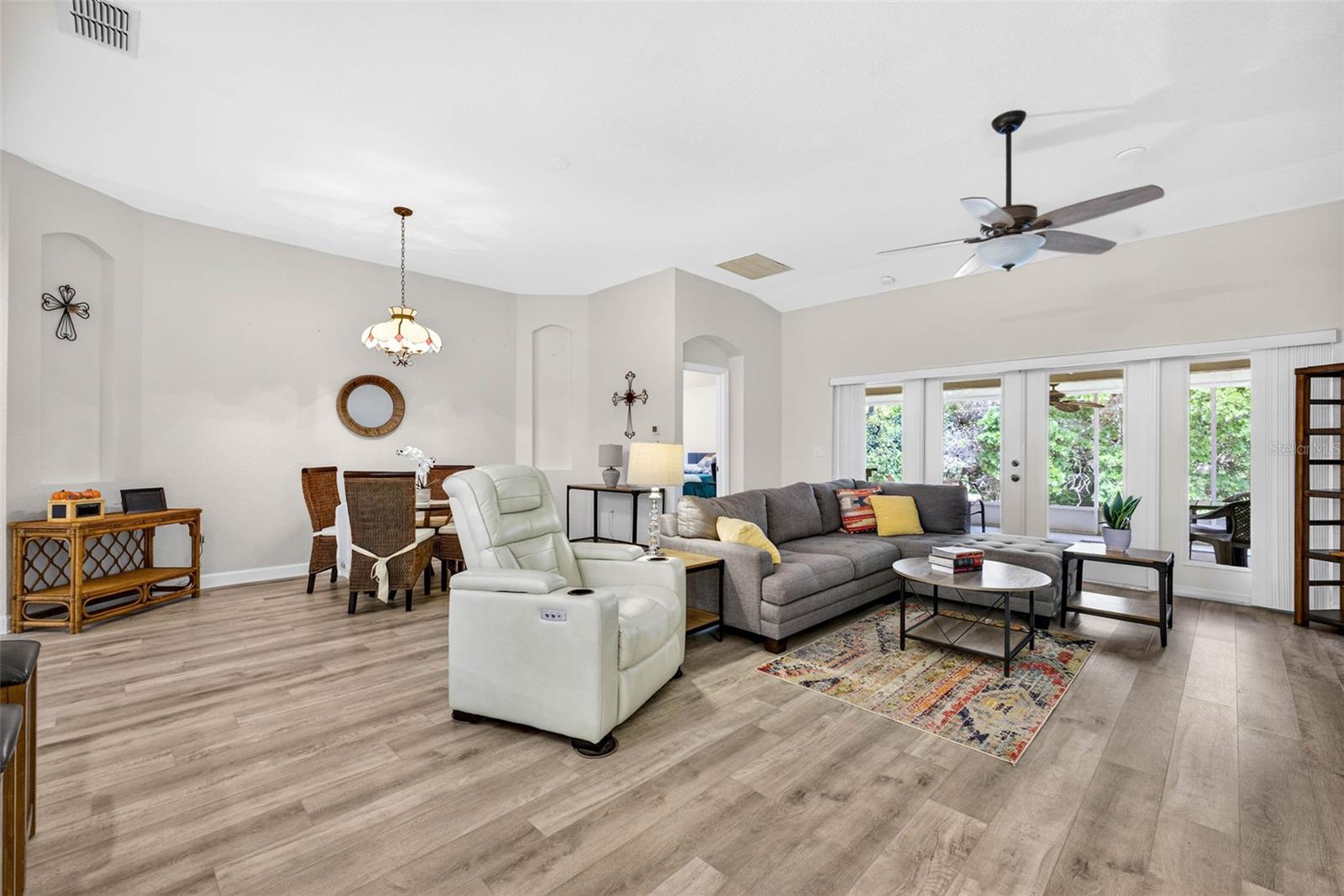 Living Room, Dining Room, Lanai