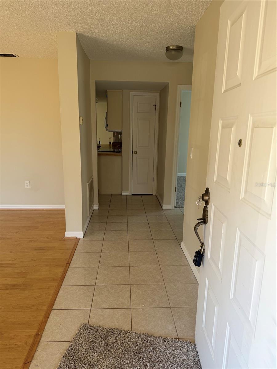 front door -entrance