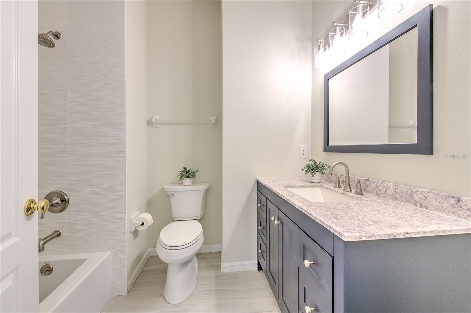 Full hallway bathroom