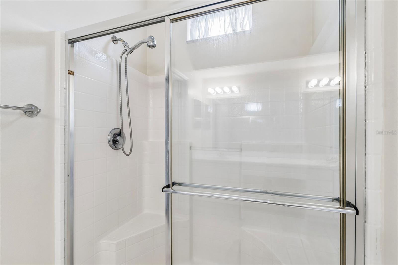 Walk-in Shower in Primary Bathroom
