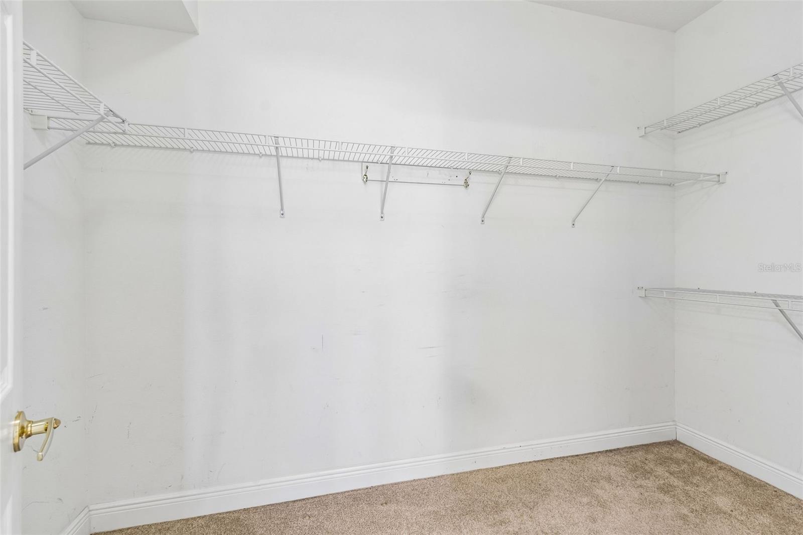 Large Primary Walk-in Closet