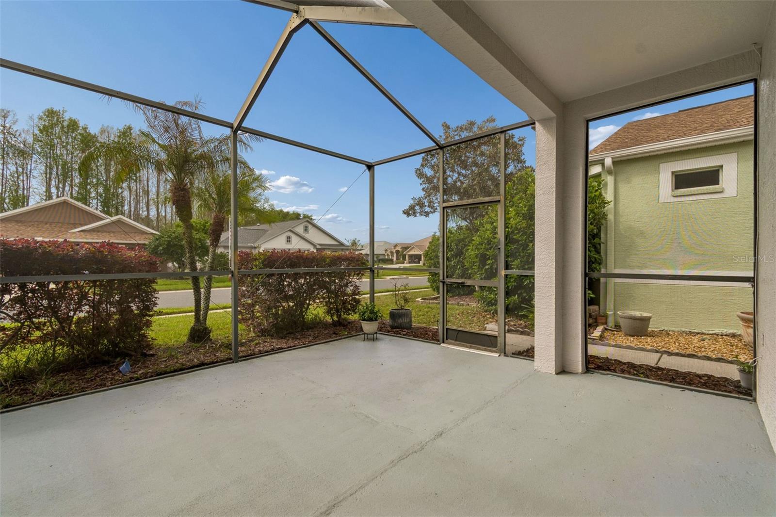 Screened, Extended Lanai