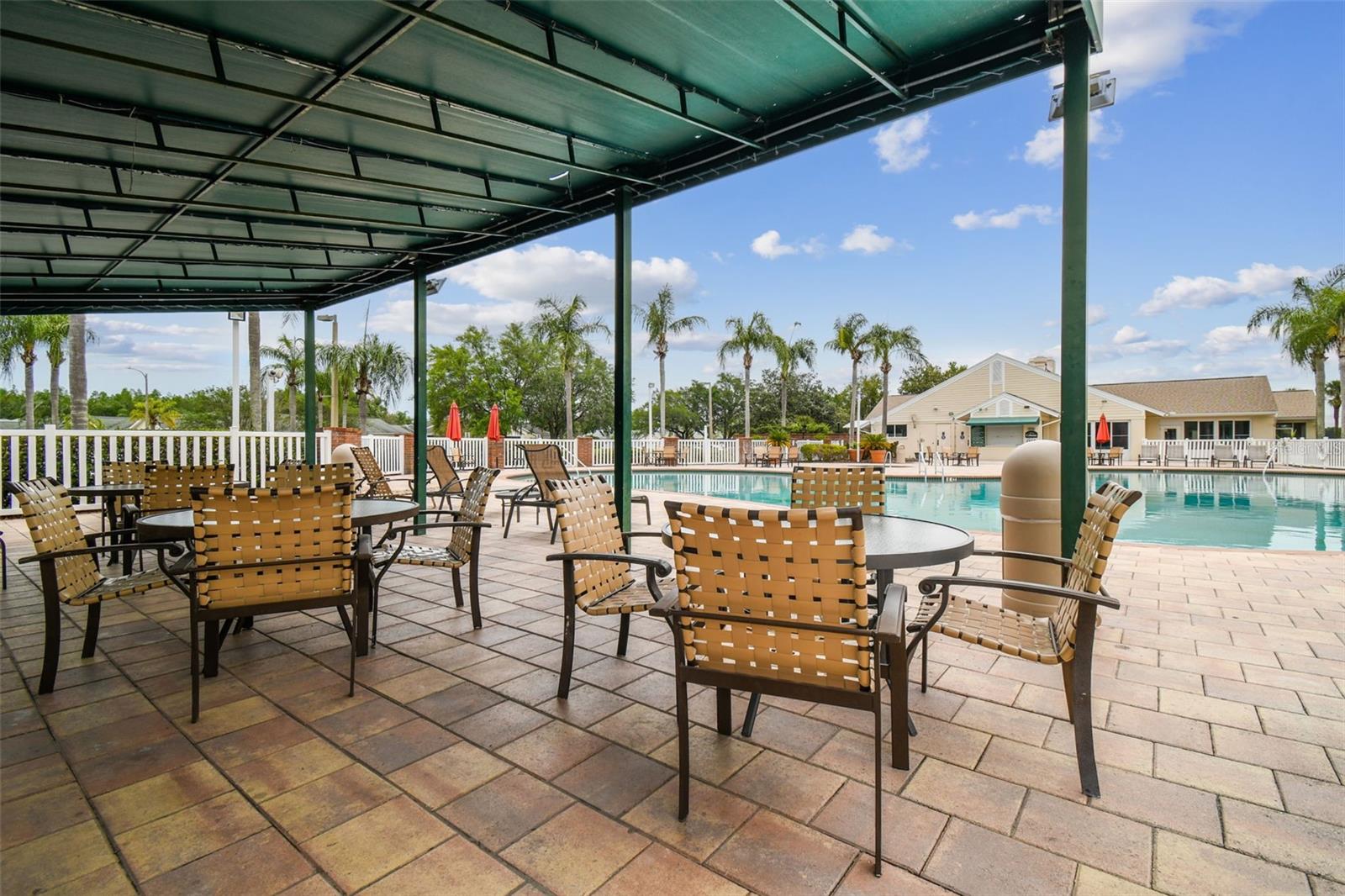 Covered Cabana @ Pool