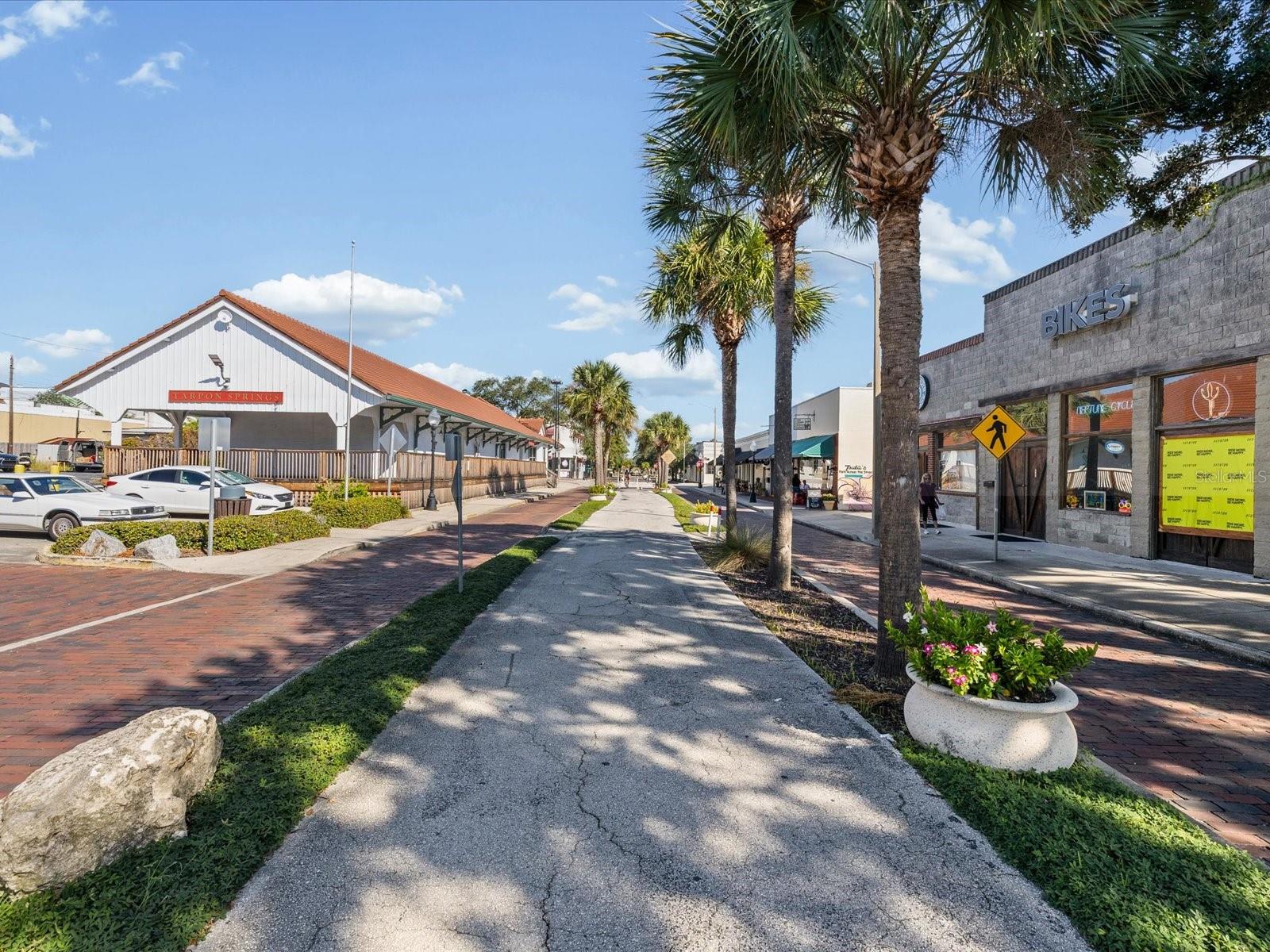 Down town Tarpon Springs