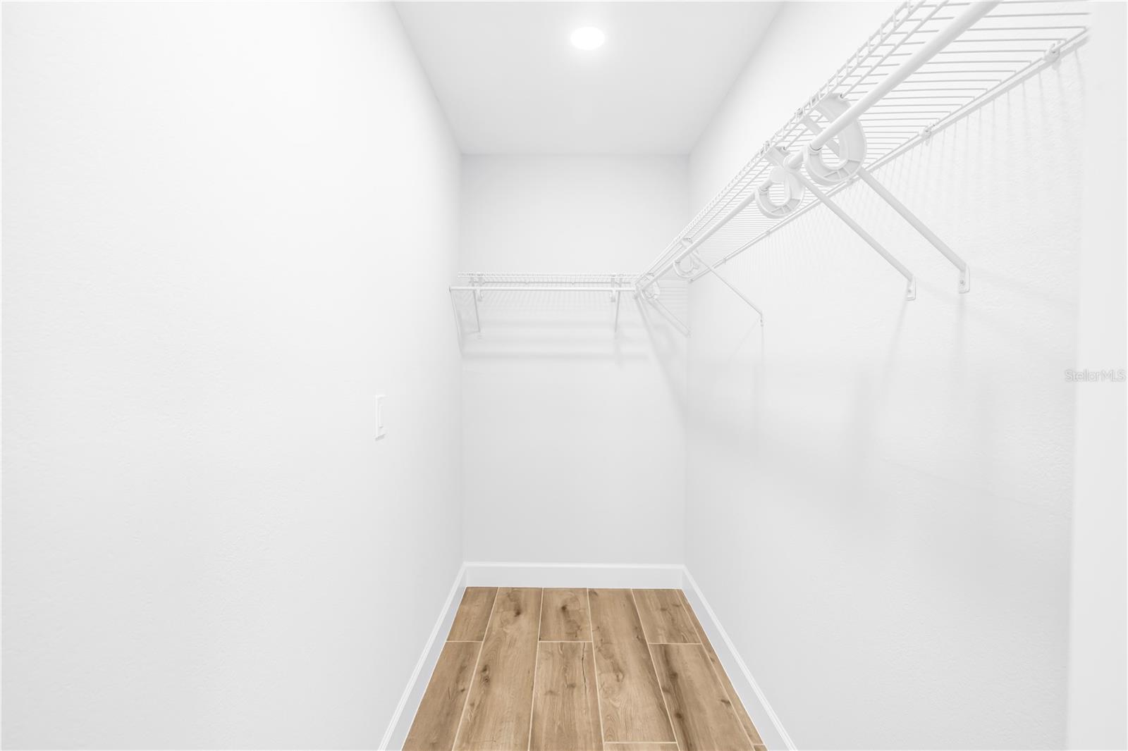 Primary closet