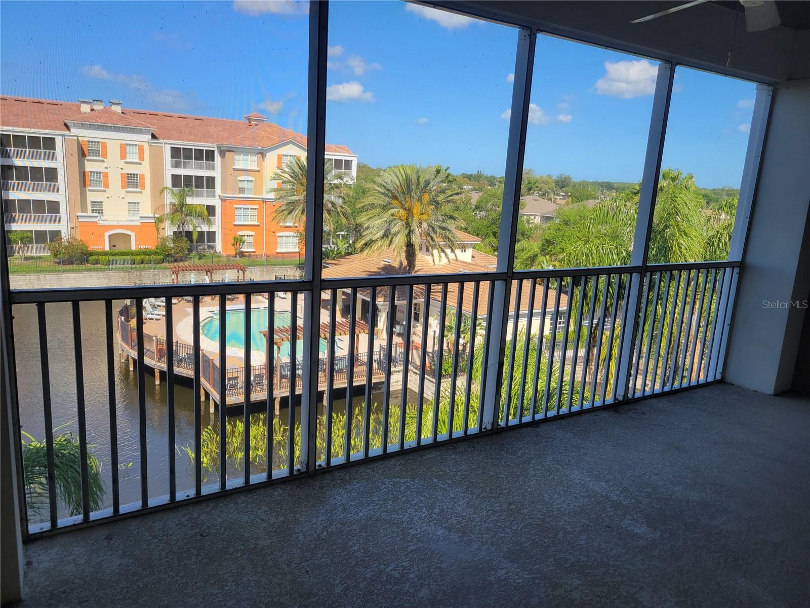 Lanai  View of Pool