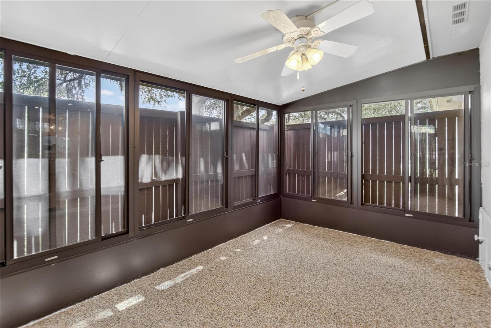 front glass lanai