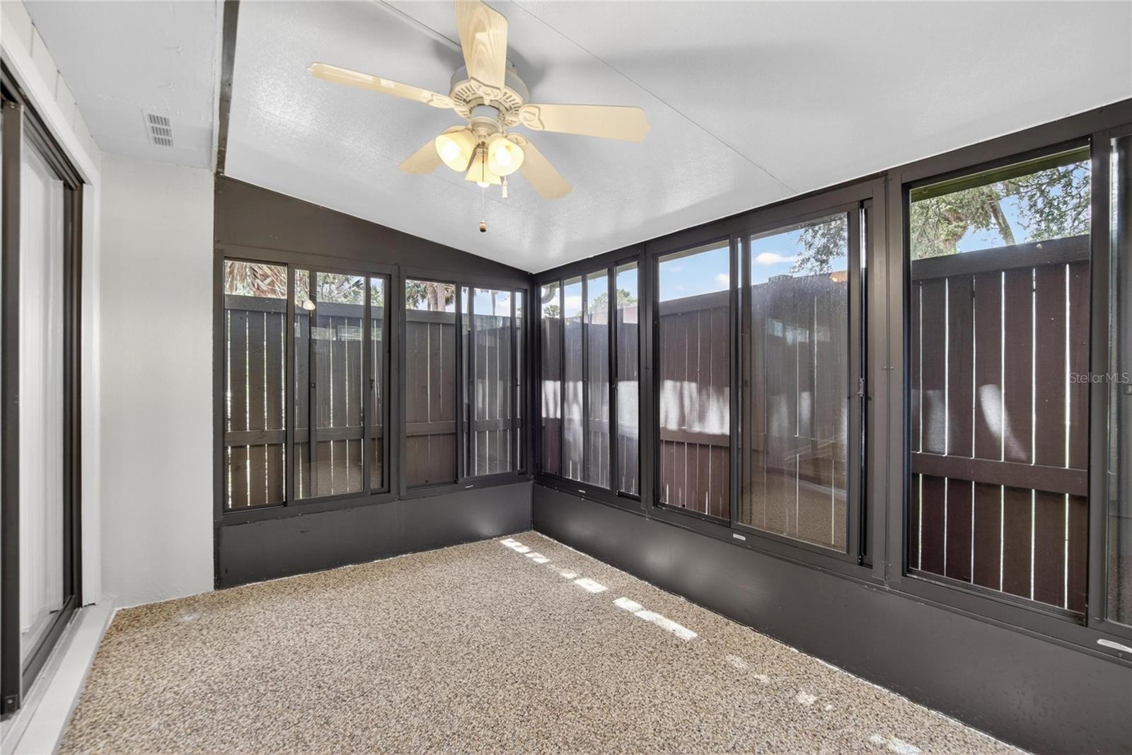 front glass lanai