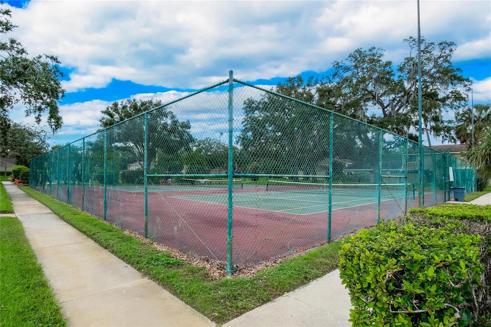 tennis courts