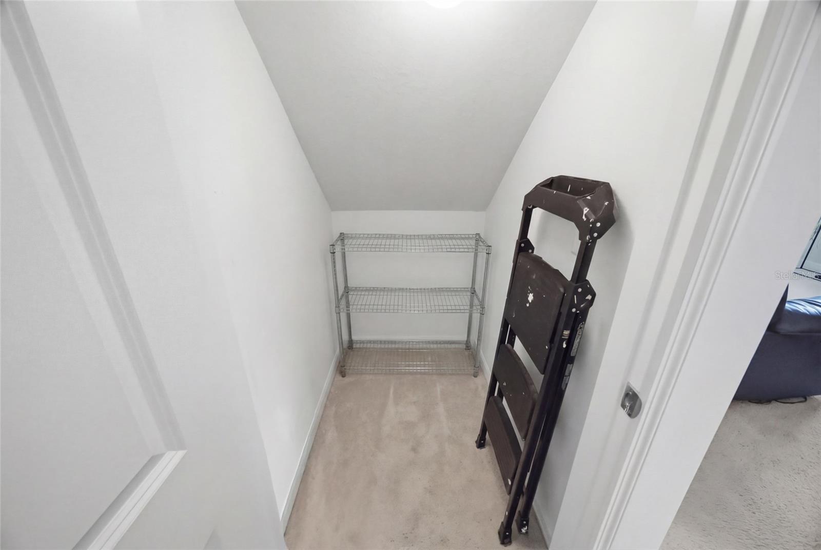 more storage under the stairs