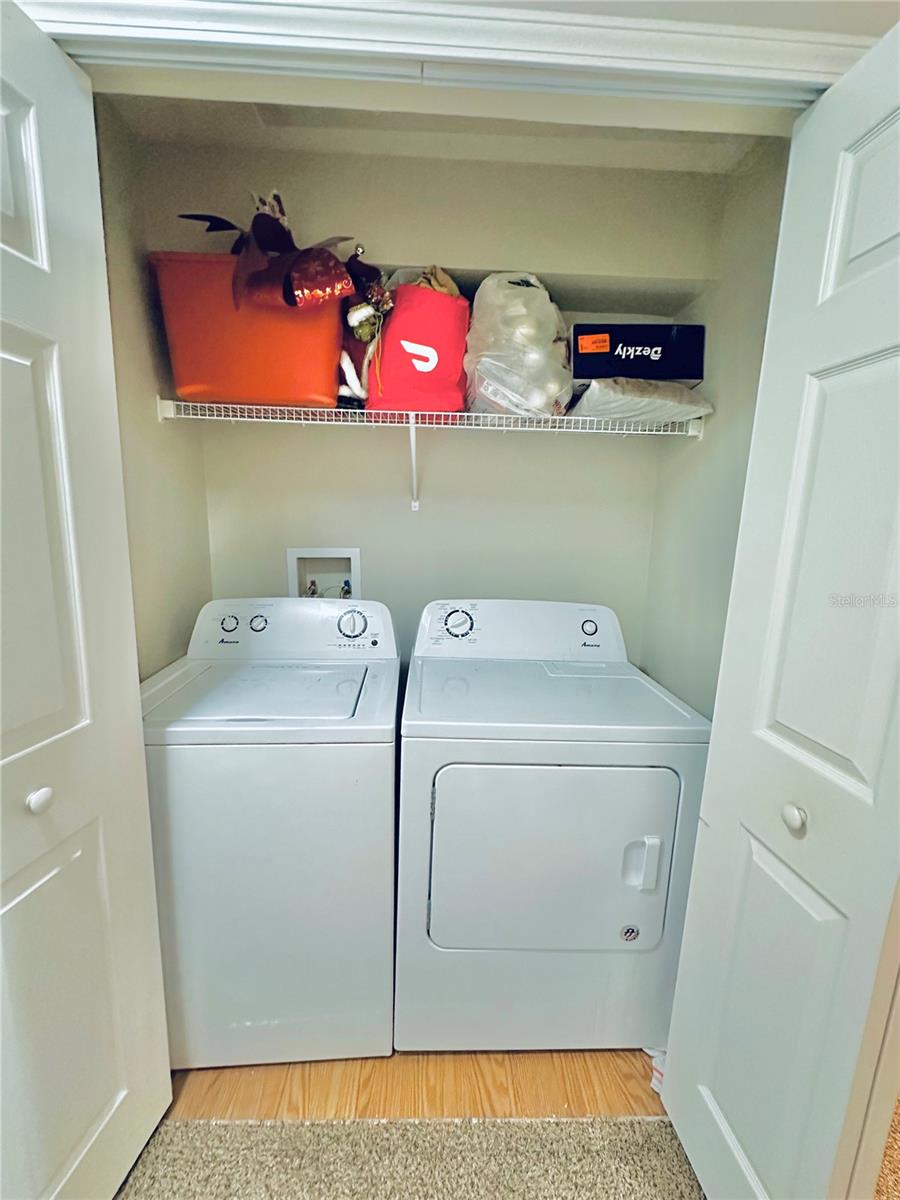 Laundry Closet          (2nd Floor)