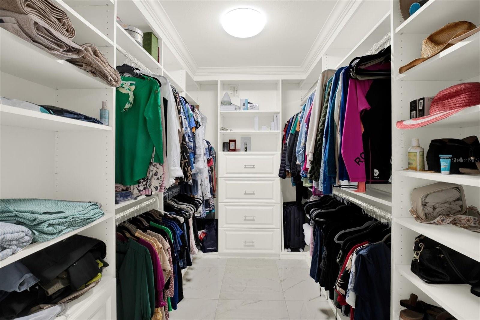 Primary Bedroom Walk-in Closet