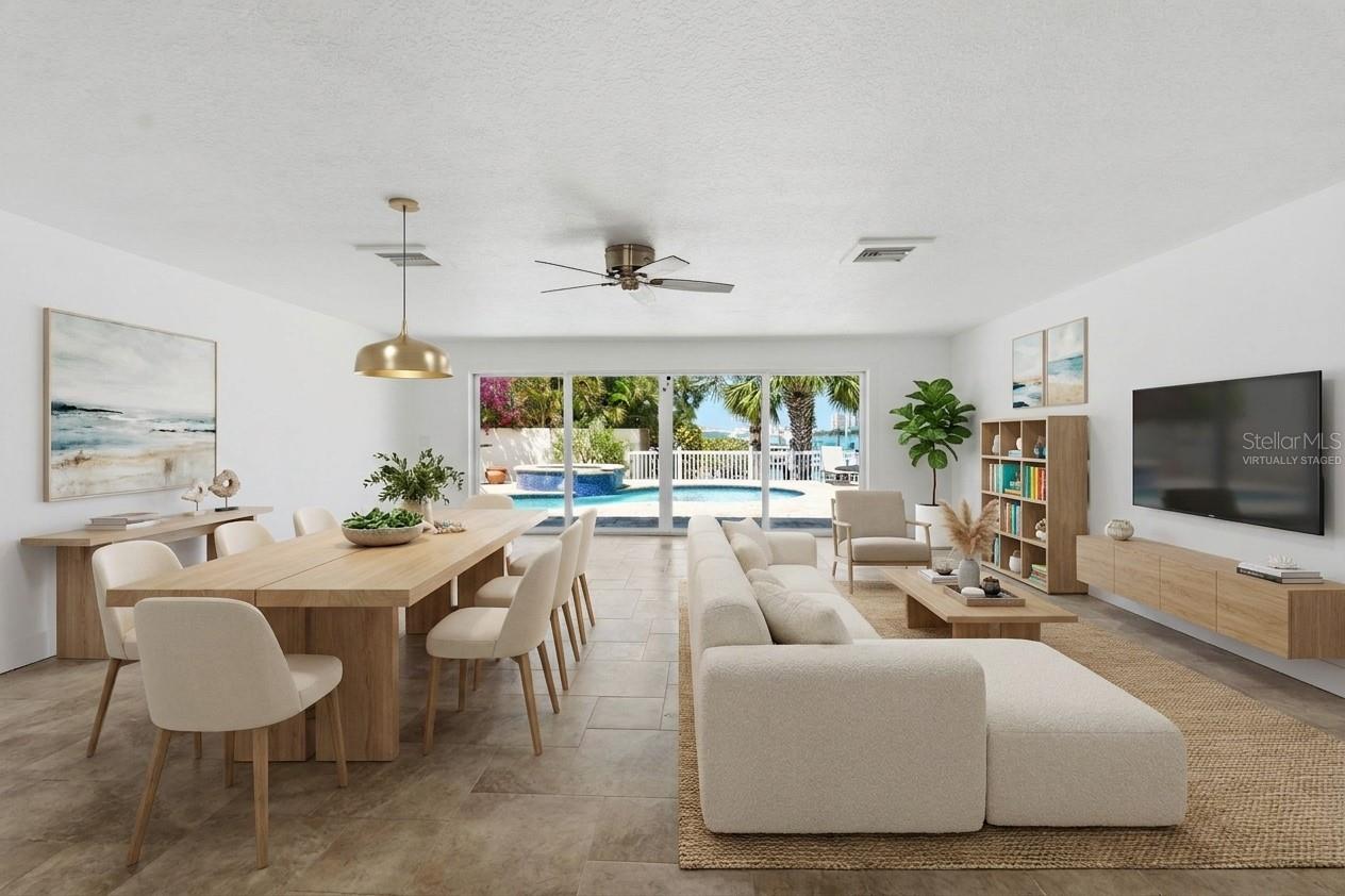 Living Room - Virtually Staged