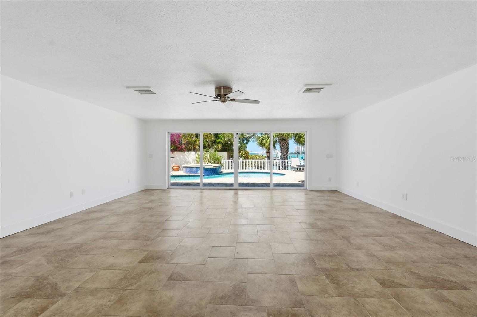Living Room - Waterfront View