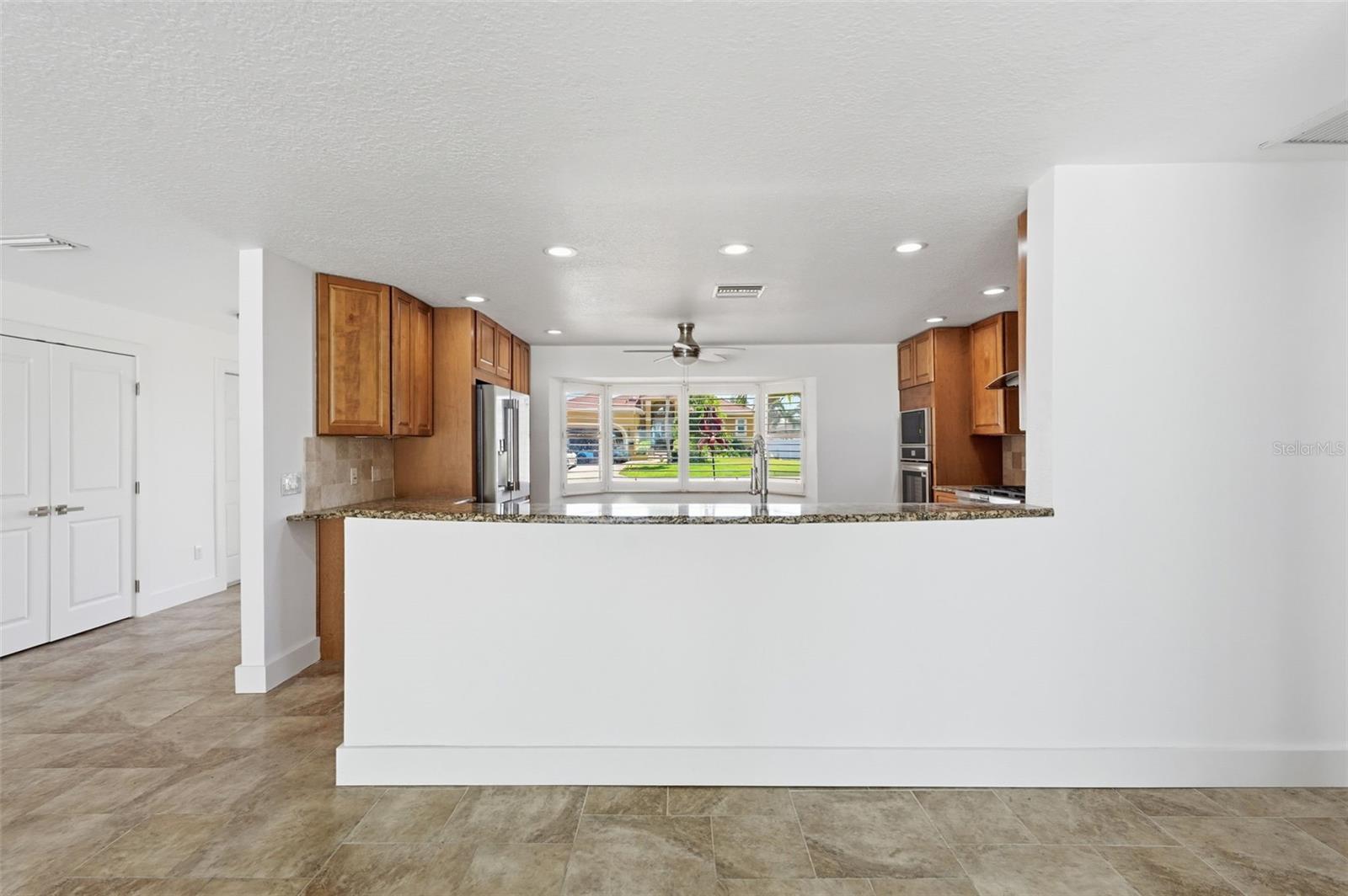 Kitchen from Living Room
