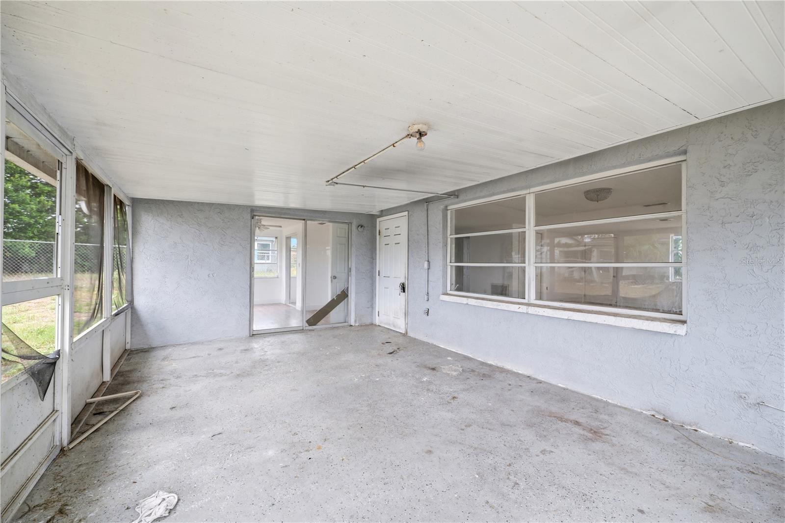 Rear Porch
