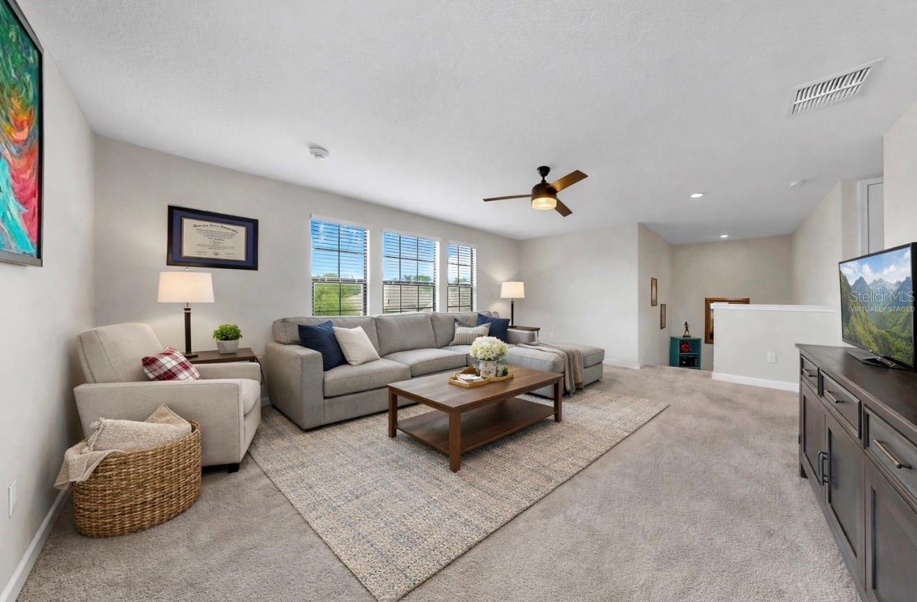 Virtually Staged Loft