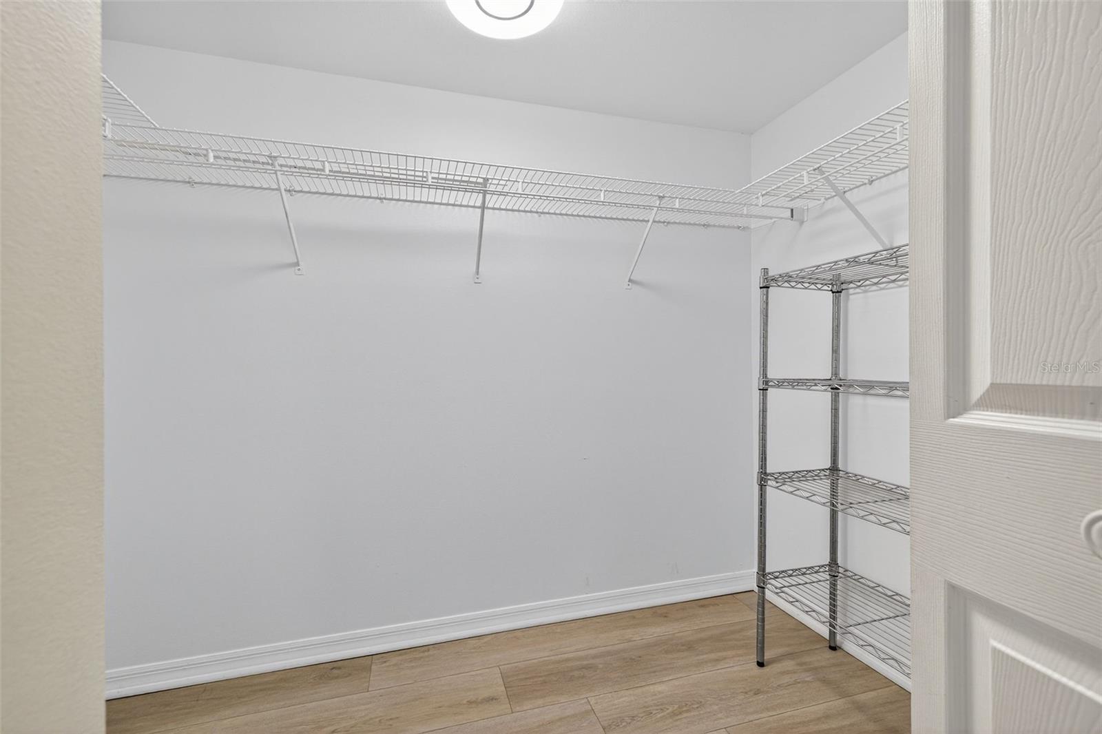 Primary walk-in closet