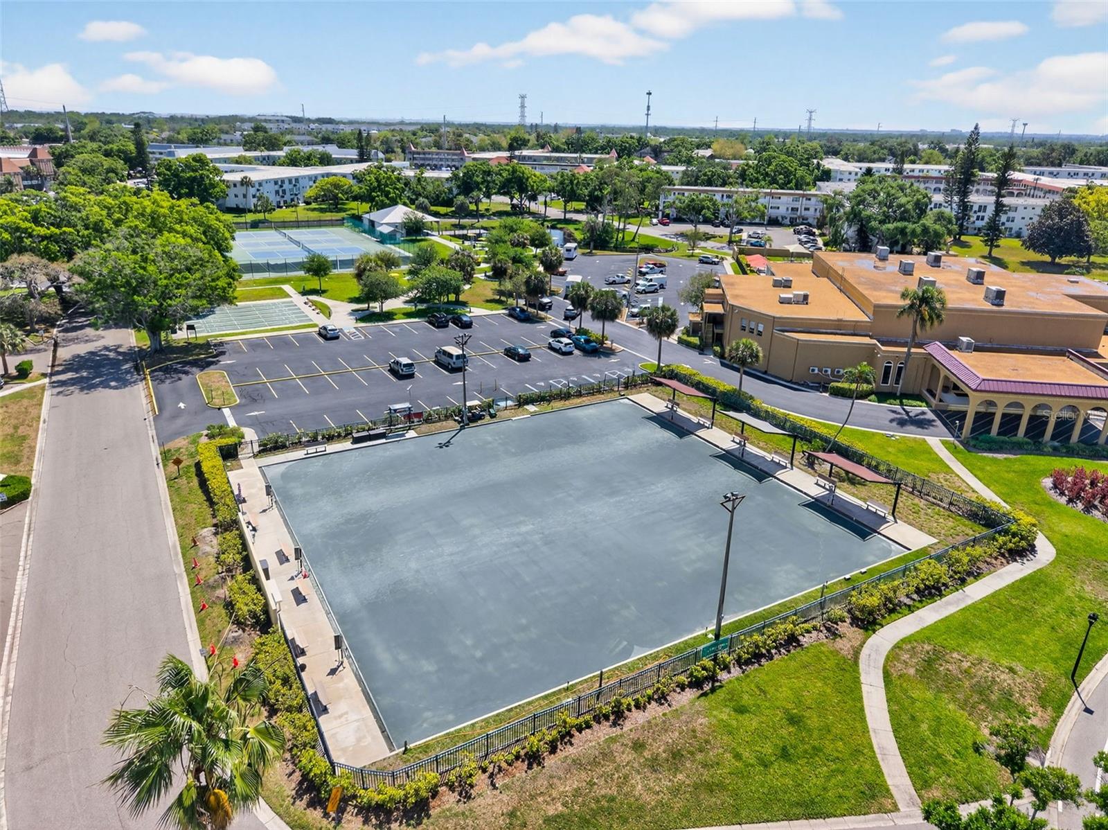 Community recreational area