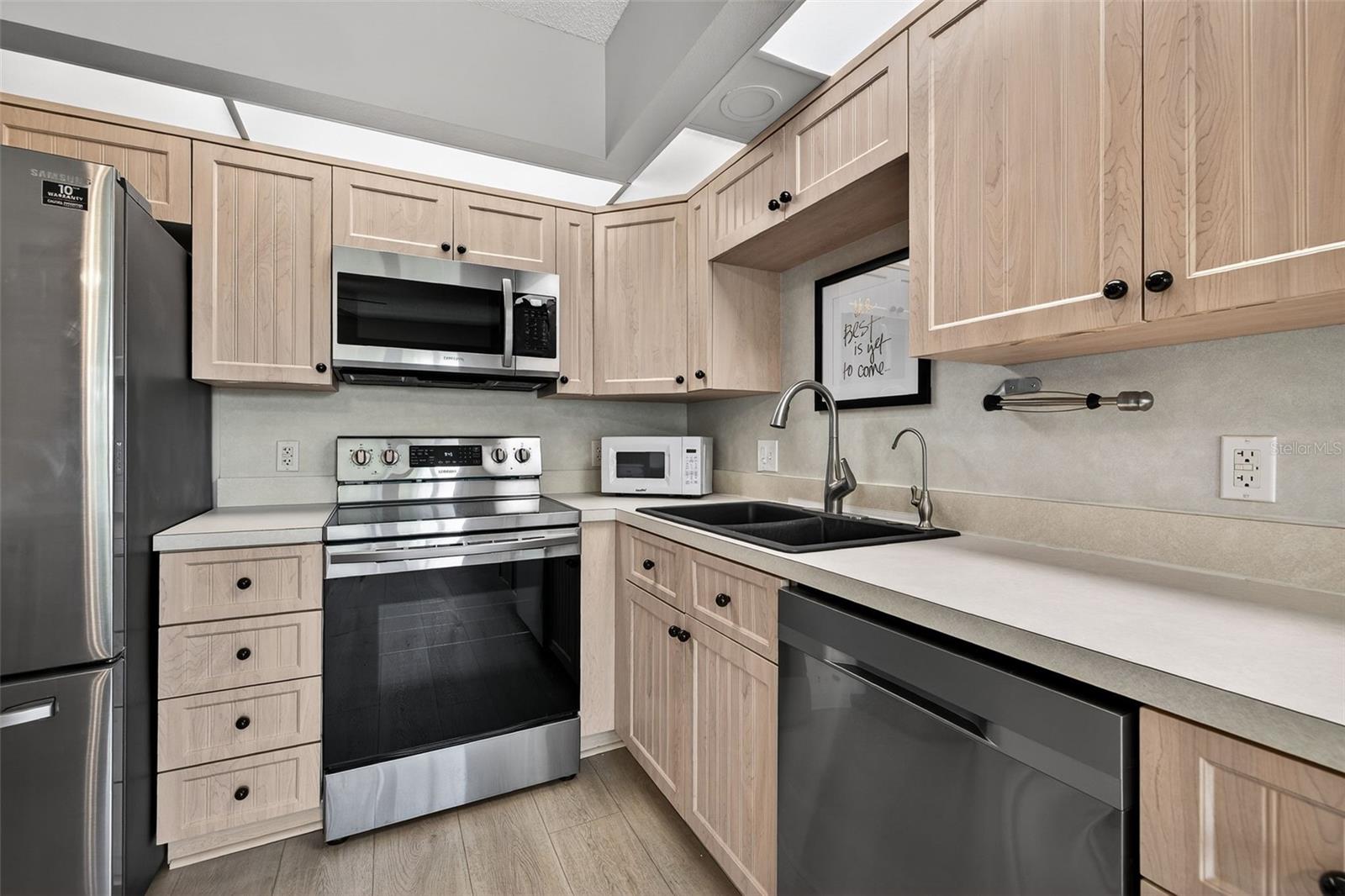 Stainless appliances