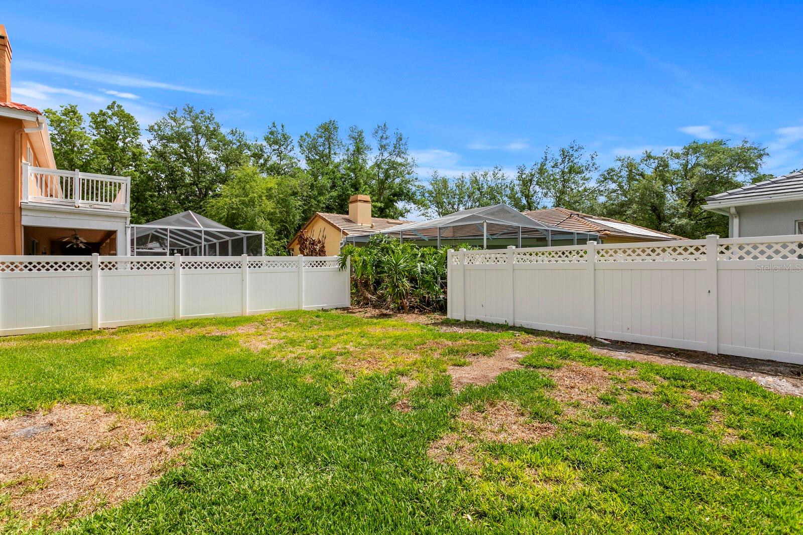 Large Back Yard