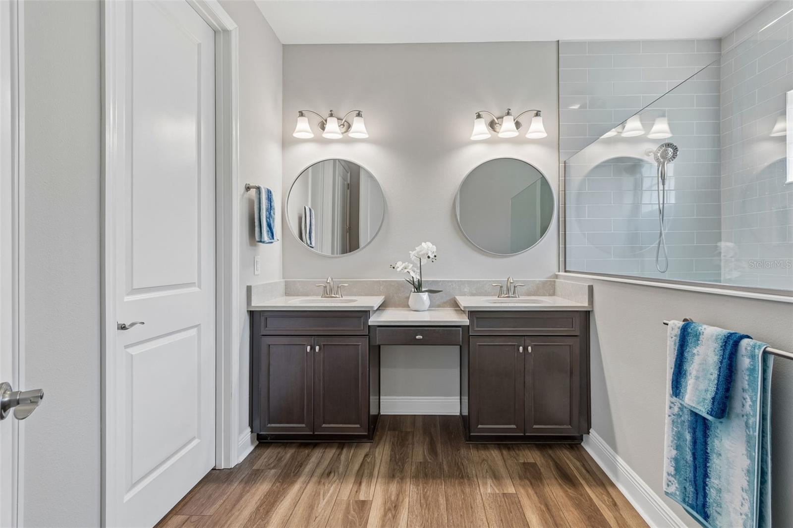Primary Bathroom w/Double Vanities