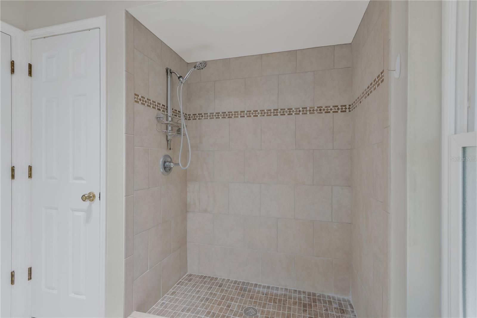 Luxury Guest Bath with full walk in shower/tiled.