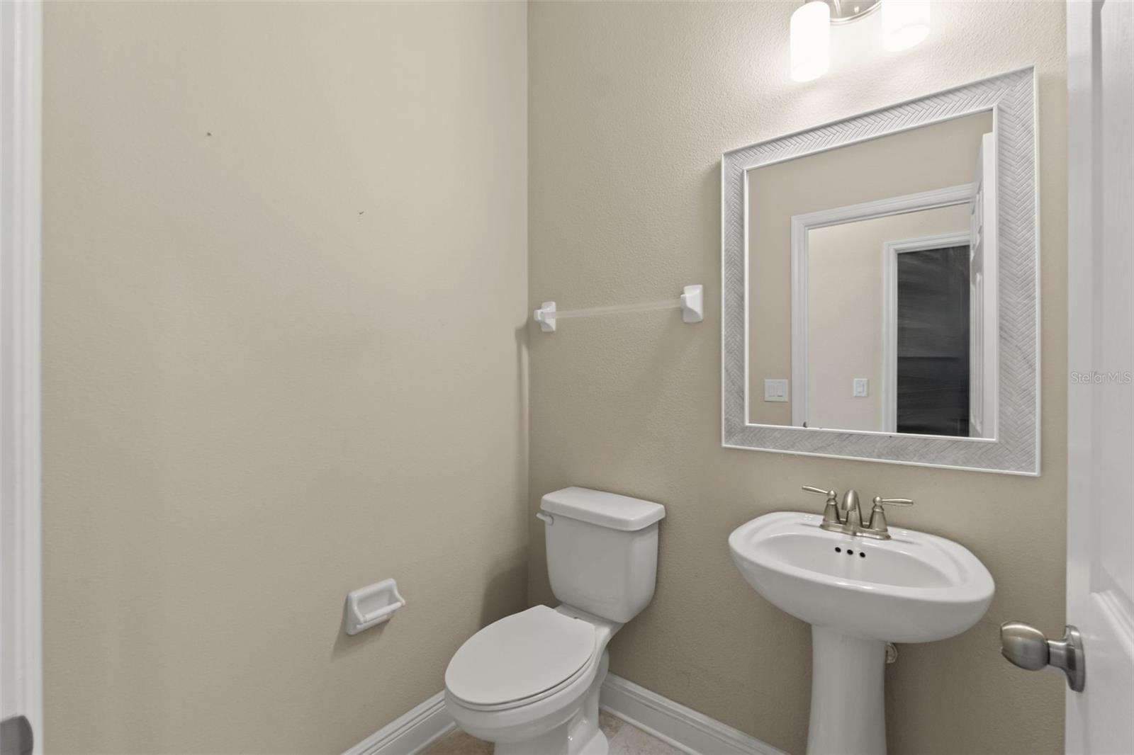 downstairs half bathroom