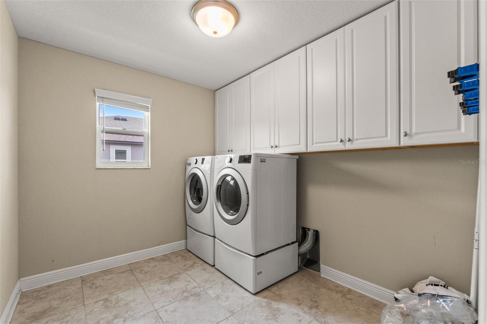 upstairs laundry room