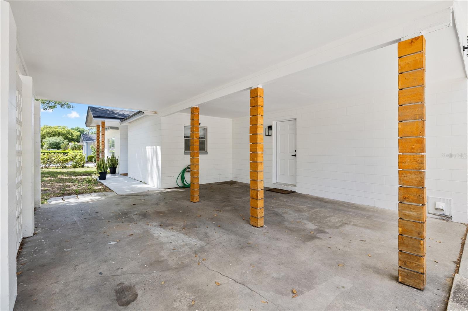 Covered carport