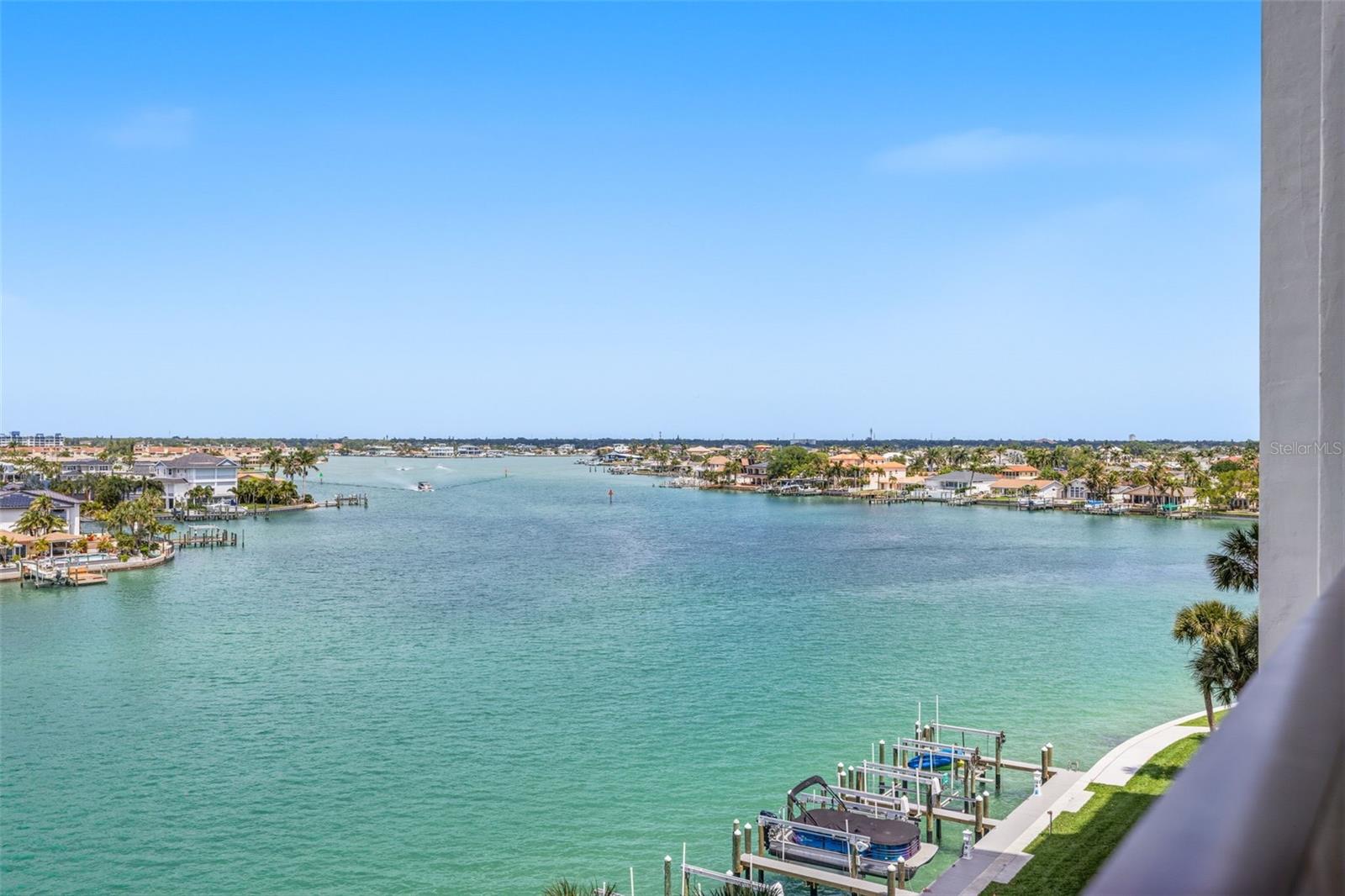 Balcony view of Intracoastal