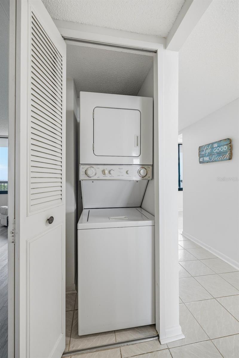 In unit laundry