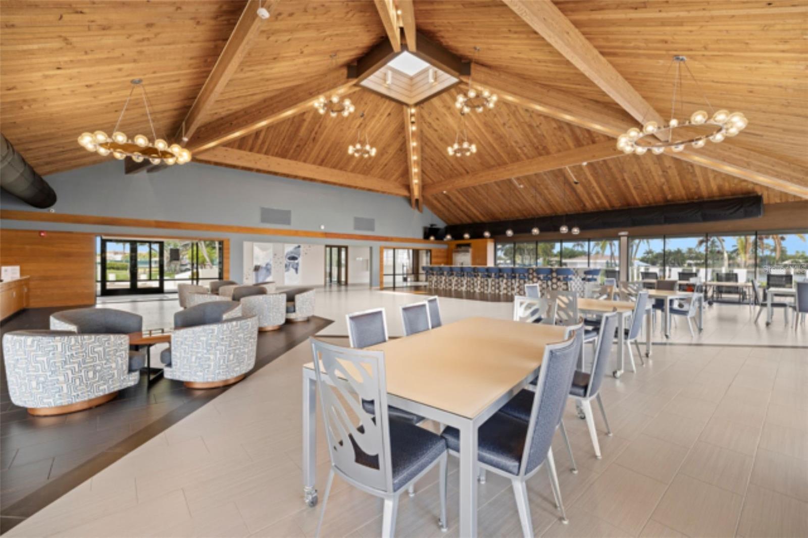 spacious clubhouse