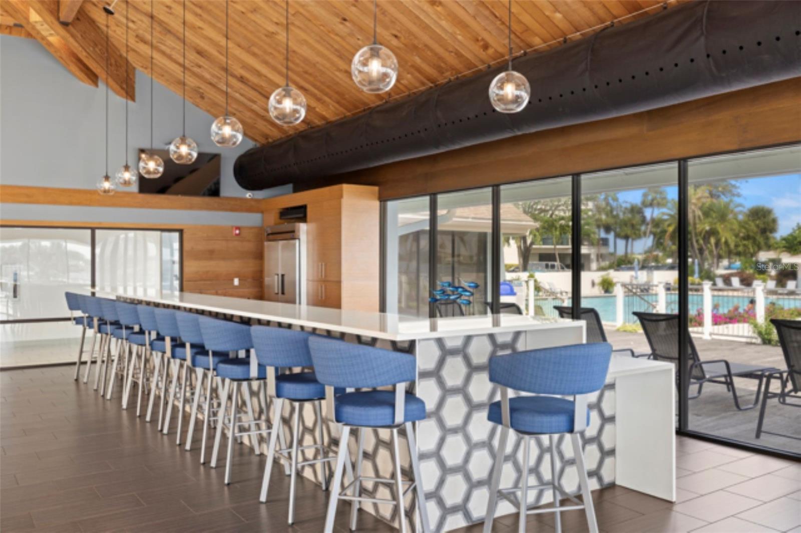spacious clubhouse