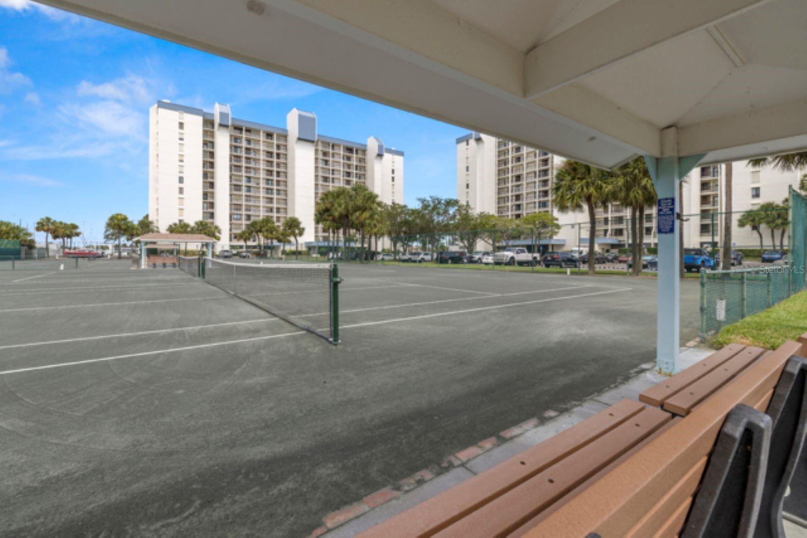 tennis/pickleball courts