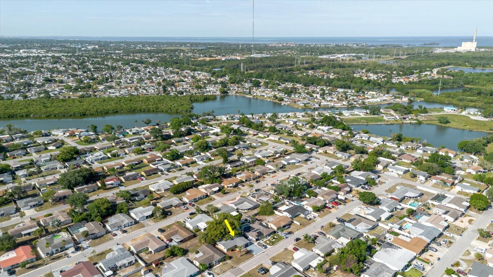 An Elevated View Of The Extended Community in Holiday
