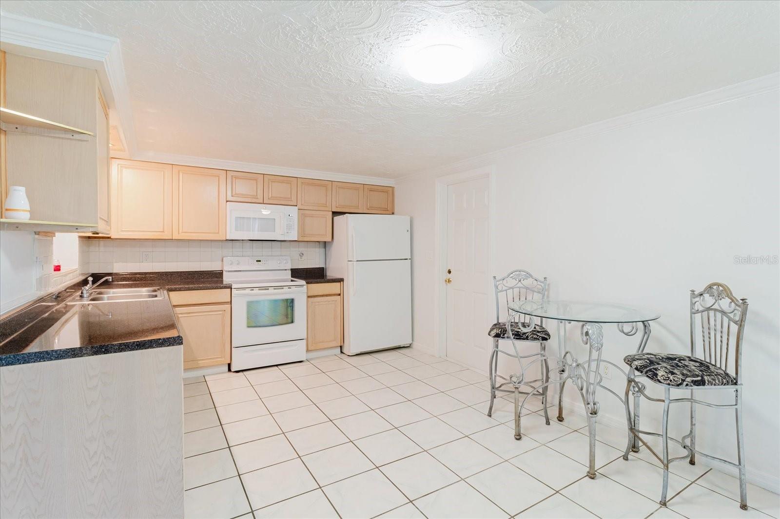 View Into The Kitchen From The Living Room