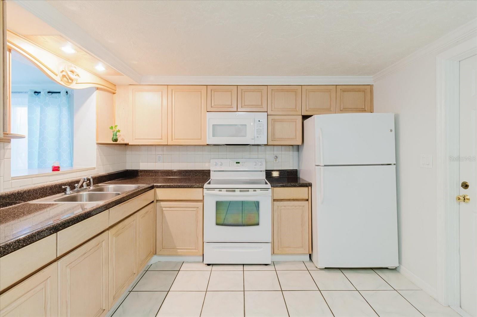 View Of The Kitchen In Front Of The Bonus Room
