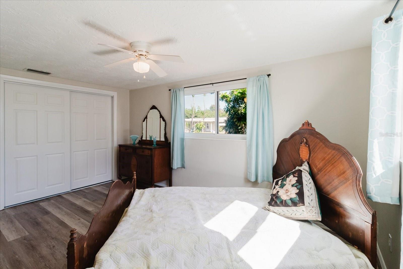 View In The Primary Bedroom With The Closet