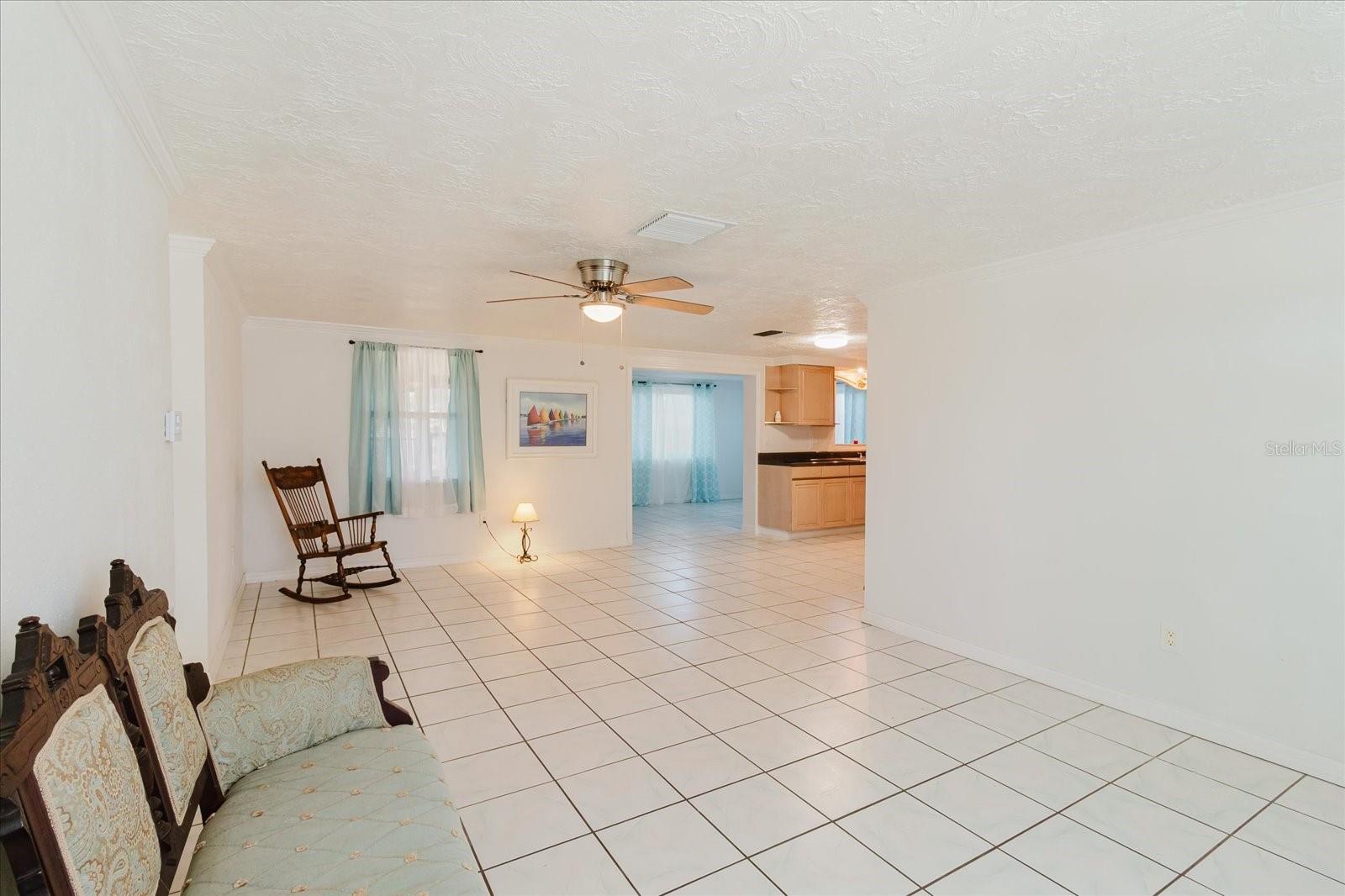 View From The Front Into The Living Room