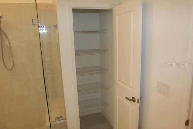 Primary Bathroom Linen Closet