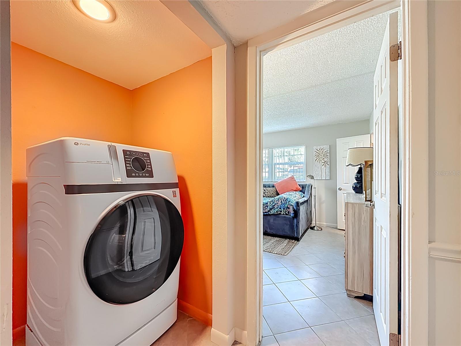 laundry looking towards master bedroom